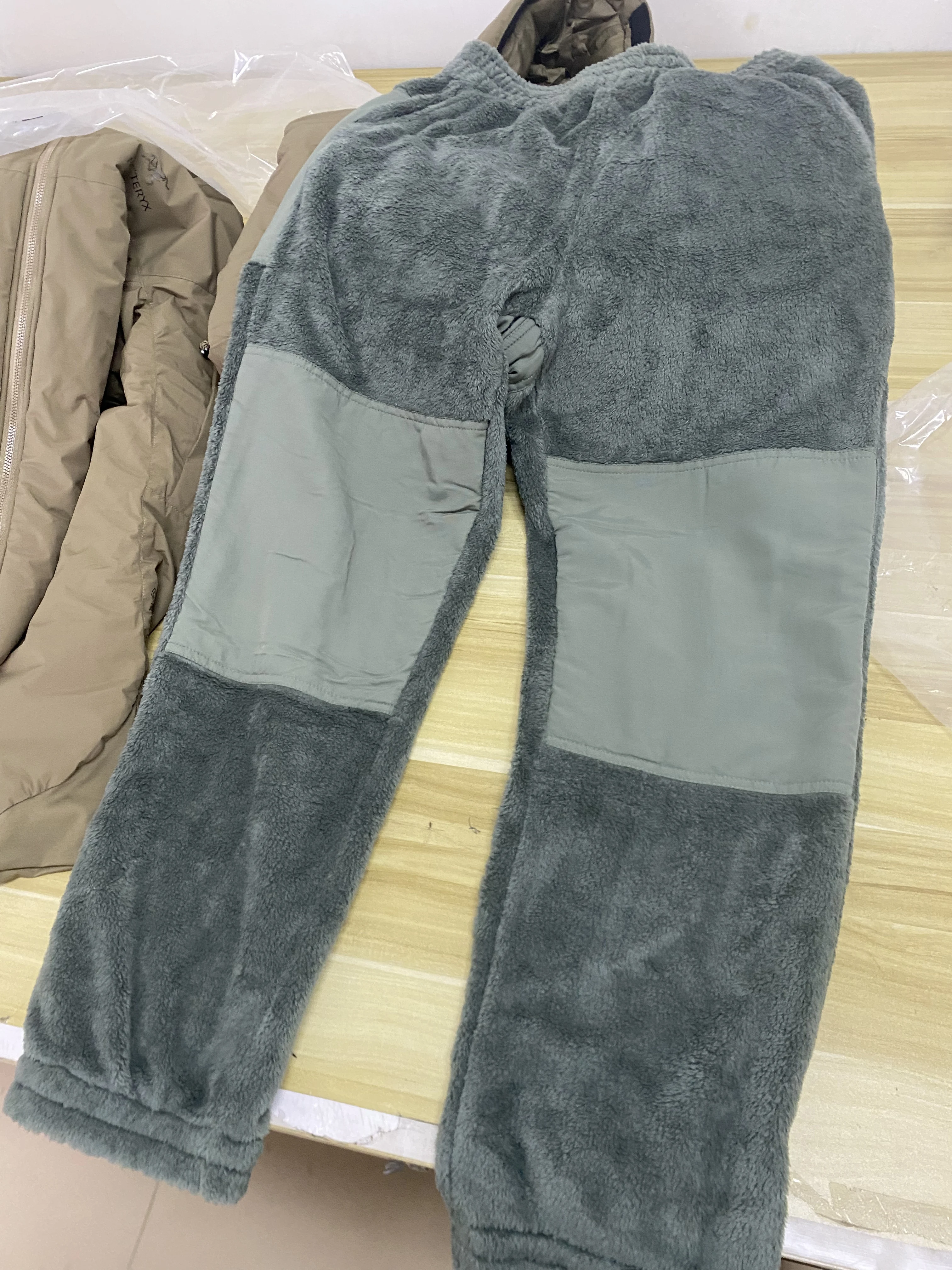 US Military ECWCS Military Version Windproof Warm Cotton Pants Outdoor M65 Inner Lining Hairy Monkey Fleece L3 Fleece Long Pants