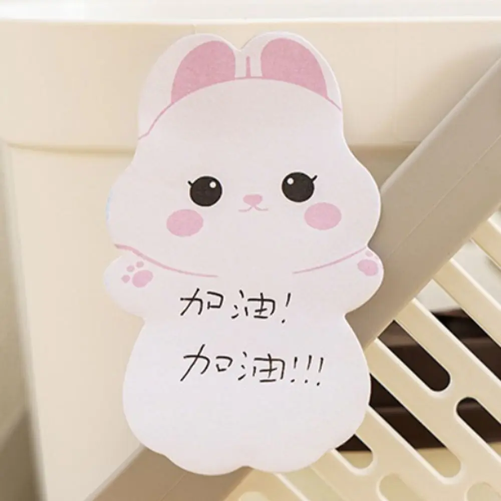 Cartoon Bear Animal Memo Pad Bookmarks Sheep Cat Notepad Posted Kawaii Message Paper Stationery