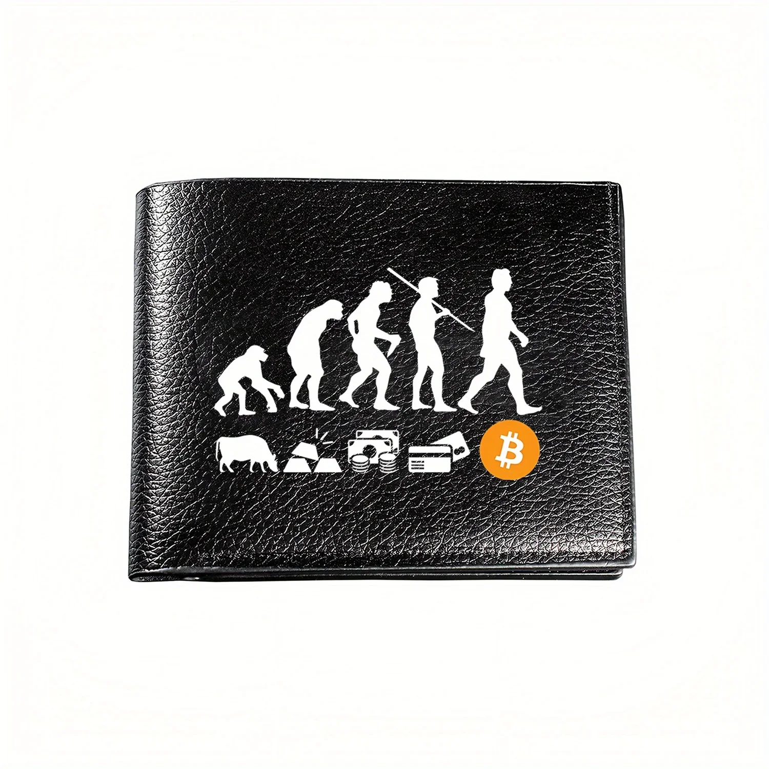 

Bitcoin Evolution: From Barter to Cryptocurrency Wallet Business Mens Casual Elegant Simple Practical Quality Wallet Stylish Pri