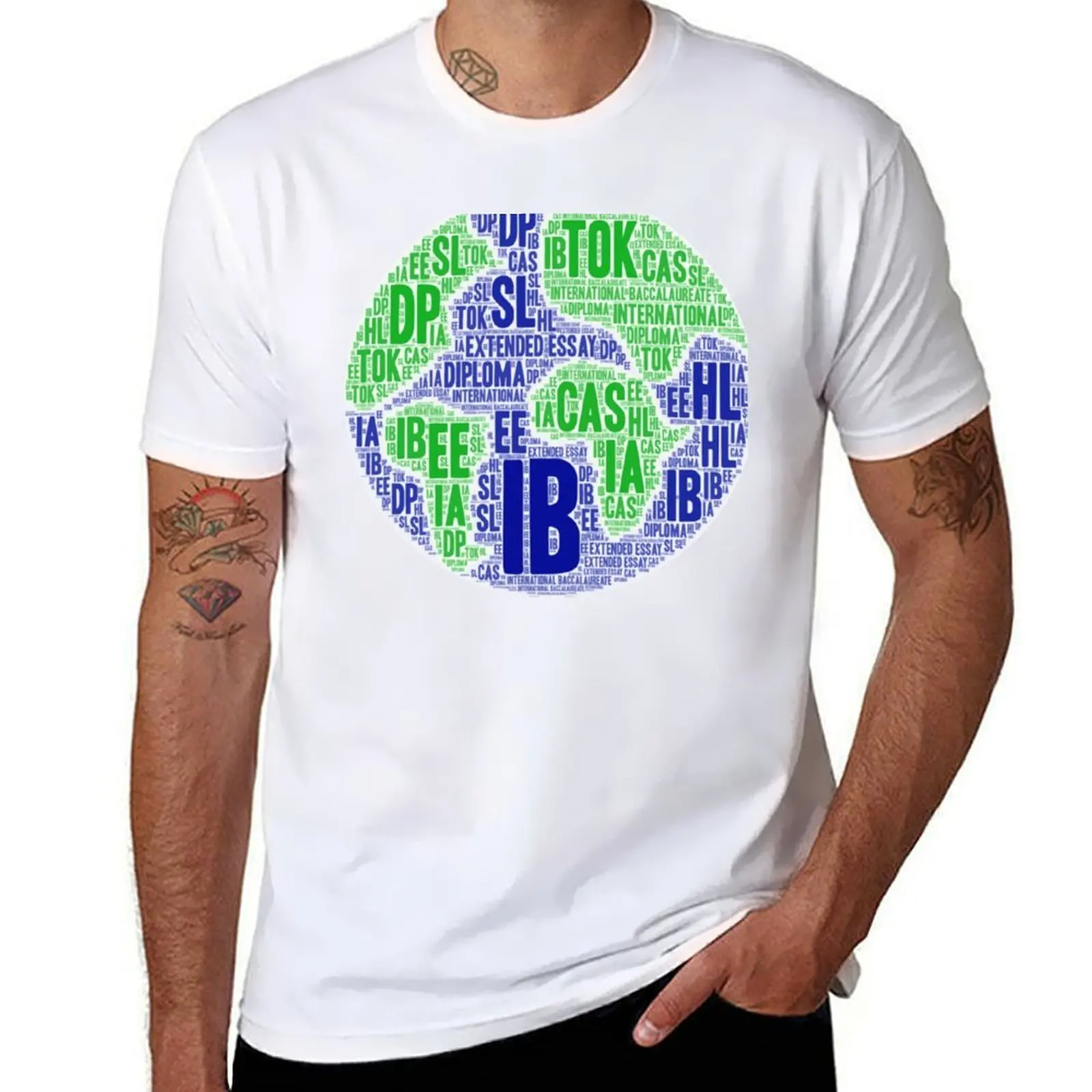 

IB DP International Baccalaureate Diploma Program 2 T-Shirt man t shirt luxury printed t shirts for man T-Shirt