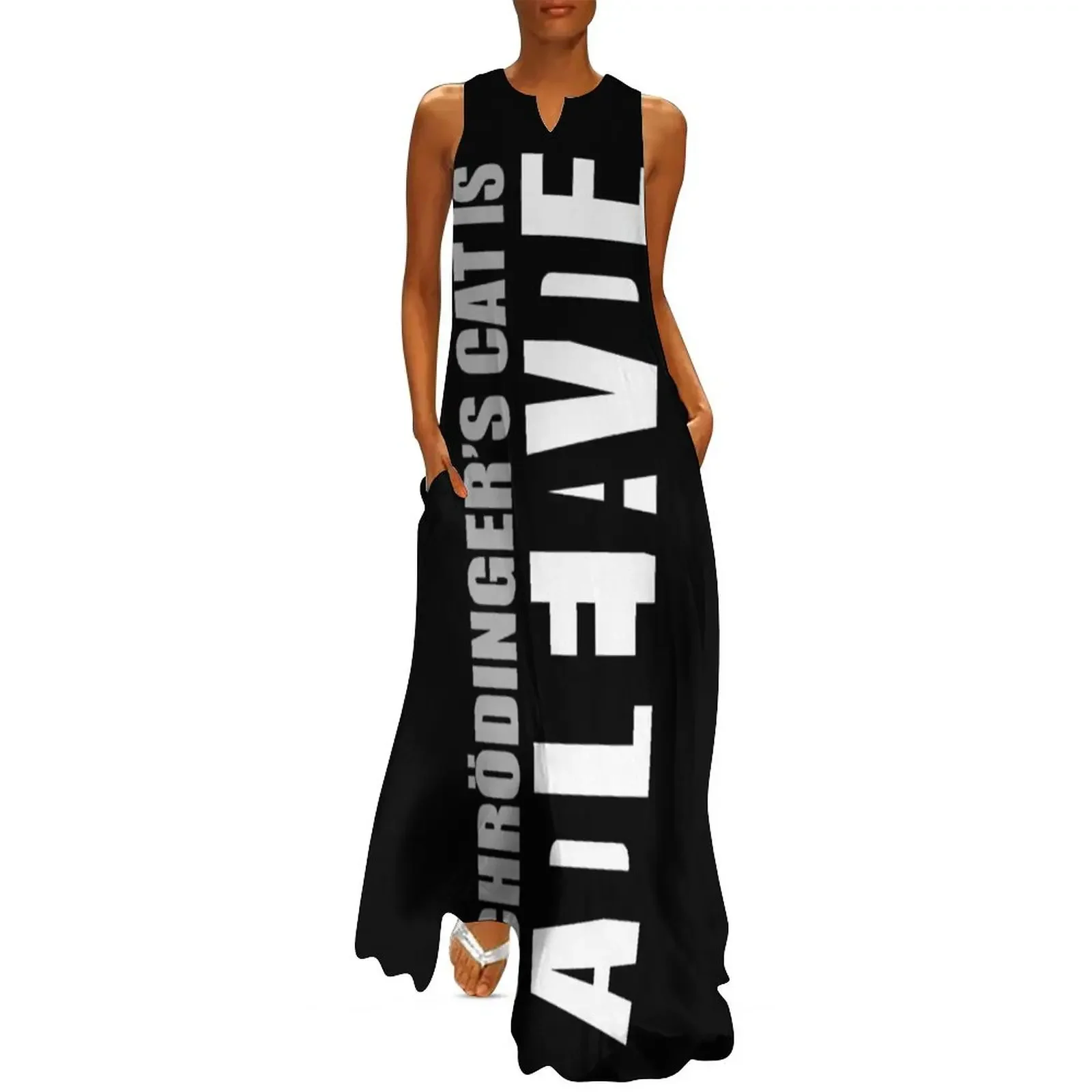 

Schrdinger's cat is ADLEIAVDE Long Dress Woman's evening dress dresses korean style dress women summer