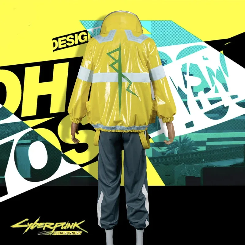 

Bear's Home A Anime Cyberpunk Edgerunners David Martinez Cosplay Costumes Stand Collar Halloween Party Zipper 2025 New