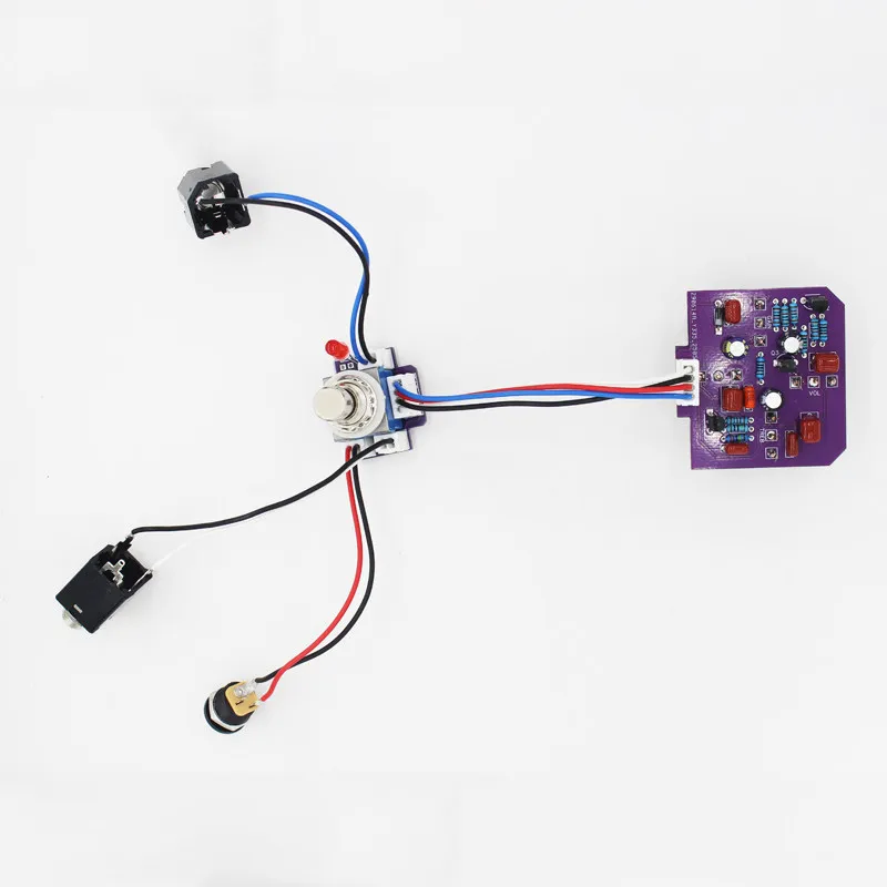 DIY electric guitar for Paul Cochrane Fat Bastard Excitation Boost Circuit Board
