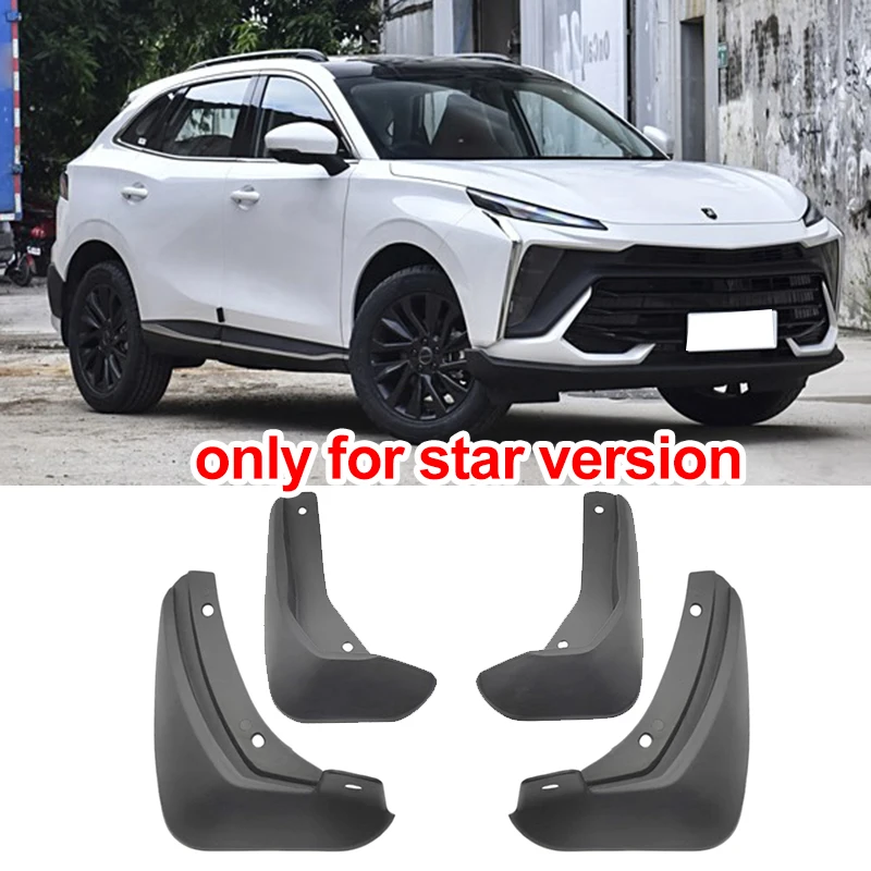 4pcs for DMF FORTHING T5 EVO Fender Car Mudguards