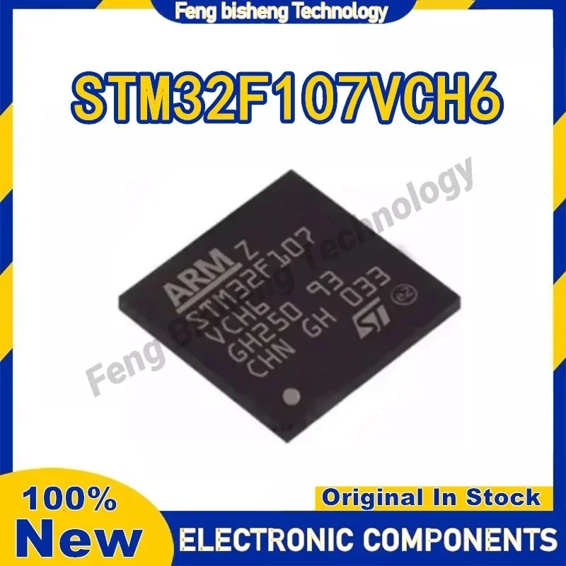 STM32F107 STM32F107VCH6 BGA100 Microcontroller Chip in stock