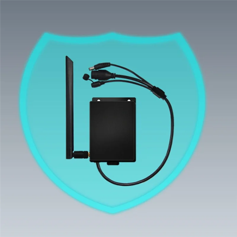 -A02R جهاز توجيه خارجي مقاوم للماء 4G مع فتحة بطاقة SIM 5Dbi هوائي جدار جبل راوتر لأجهزة IPC Max 15 أمان عالي #4