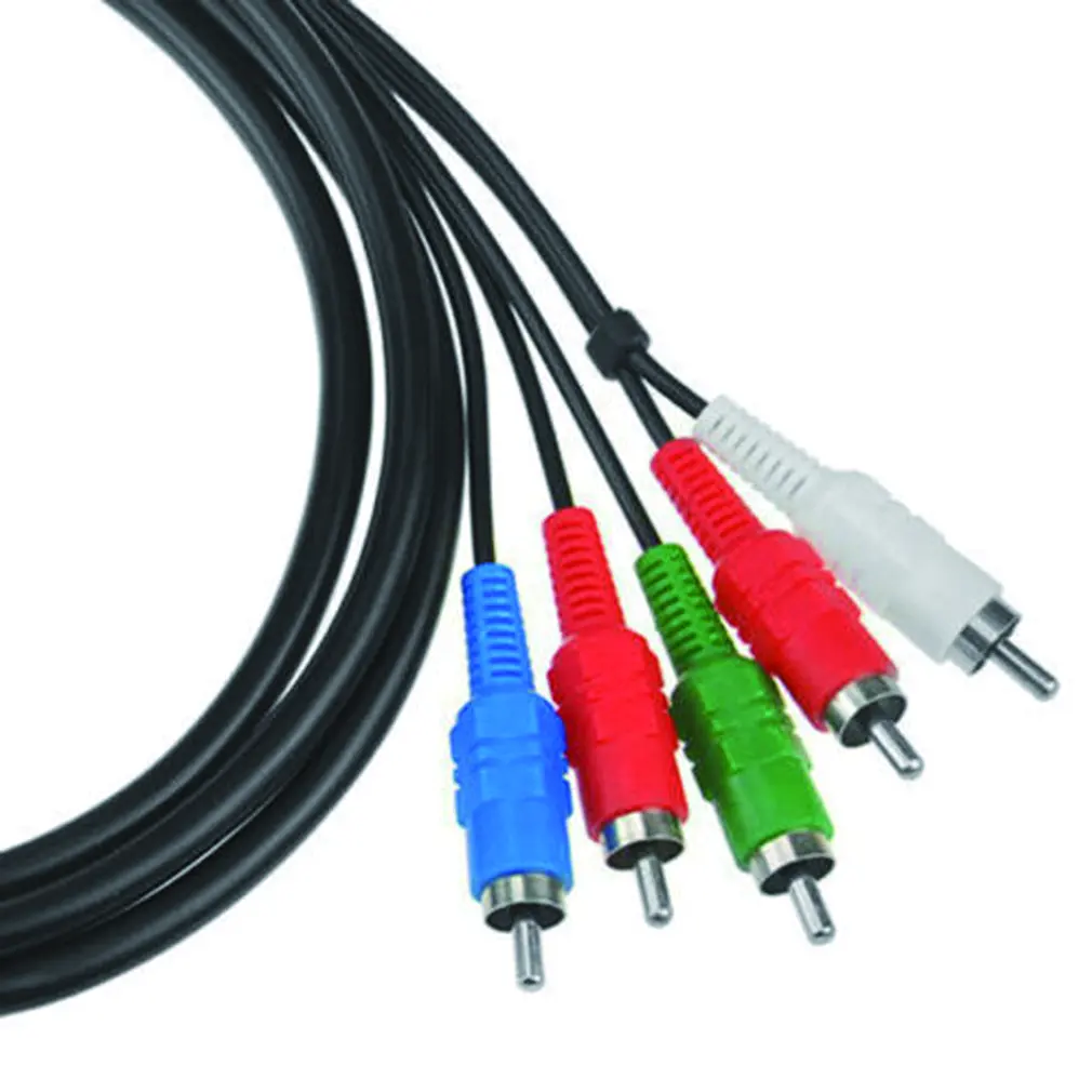 สายเคเบิลวิดีโอ RCA AV ความละเอียด 1080P สำหรับทีวี HDTV ใช้กับเครื่องเล่นเกม Xbox Original Classic และ Xbox Series X แบบพกพาสำหรับมืออาชีพ