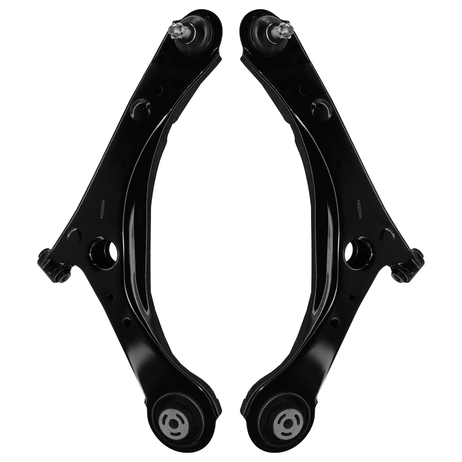 Svenubee Front Lower Control Arm 2pcs Set for Chrysler Town & Country Dodge Grand Caravan Ram Cargo Van  VW Routan 2008-20