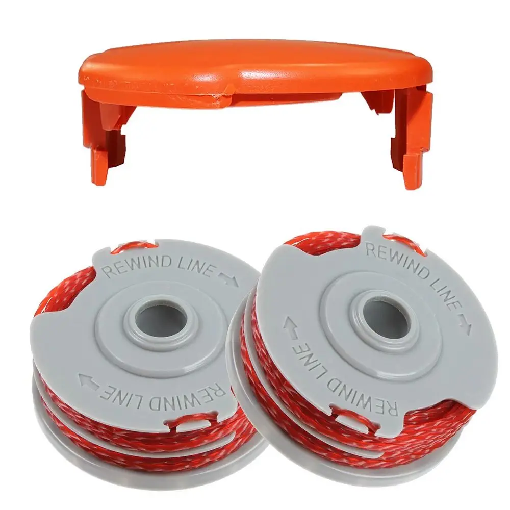 1Pcs FLY021 Trimmer Spool and Line Automatic Line Replenishment Replacement Accessory Autofeed Trimmer Spool Wear Resistant