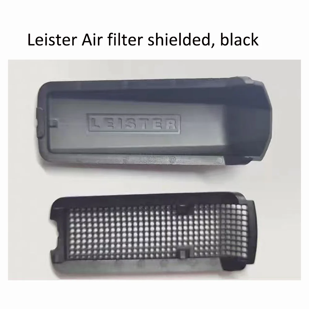 5 paar Leister luchtfilter afgeschermd zwart Kleur-149.214