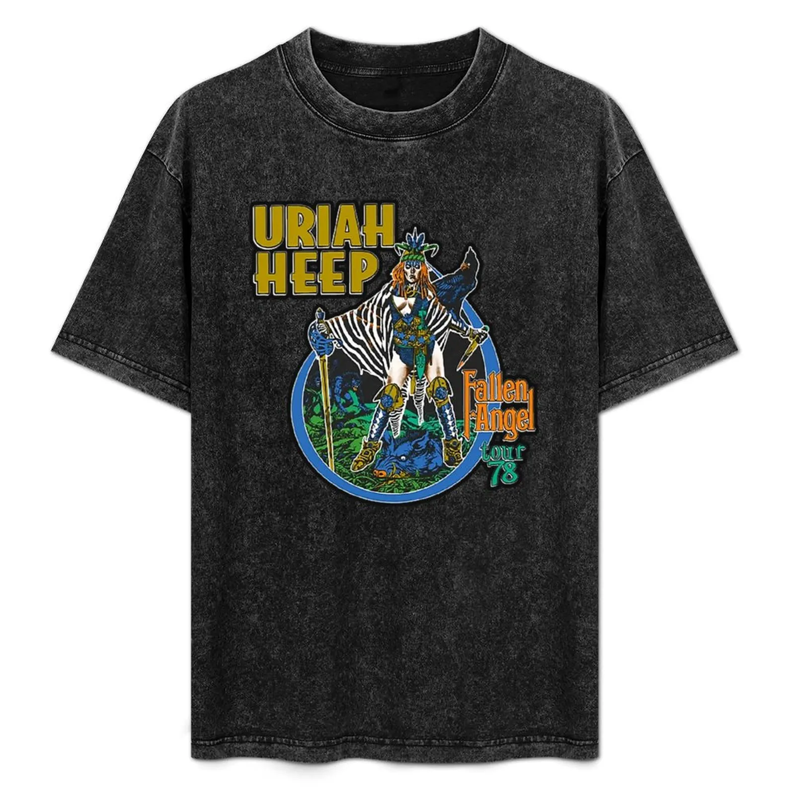 

Uriah Heep T-Shirt Plus Size Non-Shrink T-Shirt