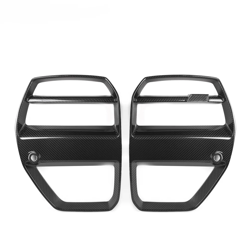 2020- Grille Fit Dry Carbon Fiber Material Car Grille Frame 3