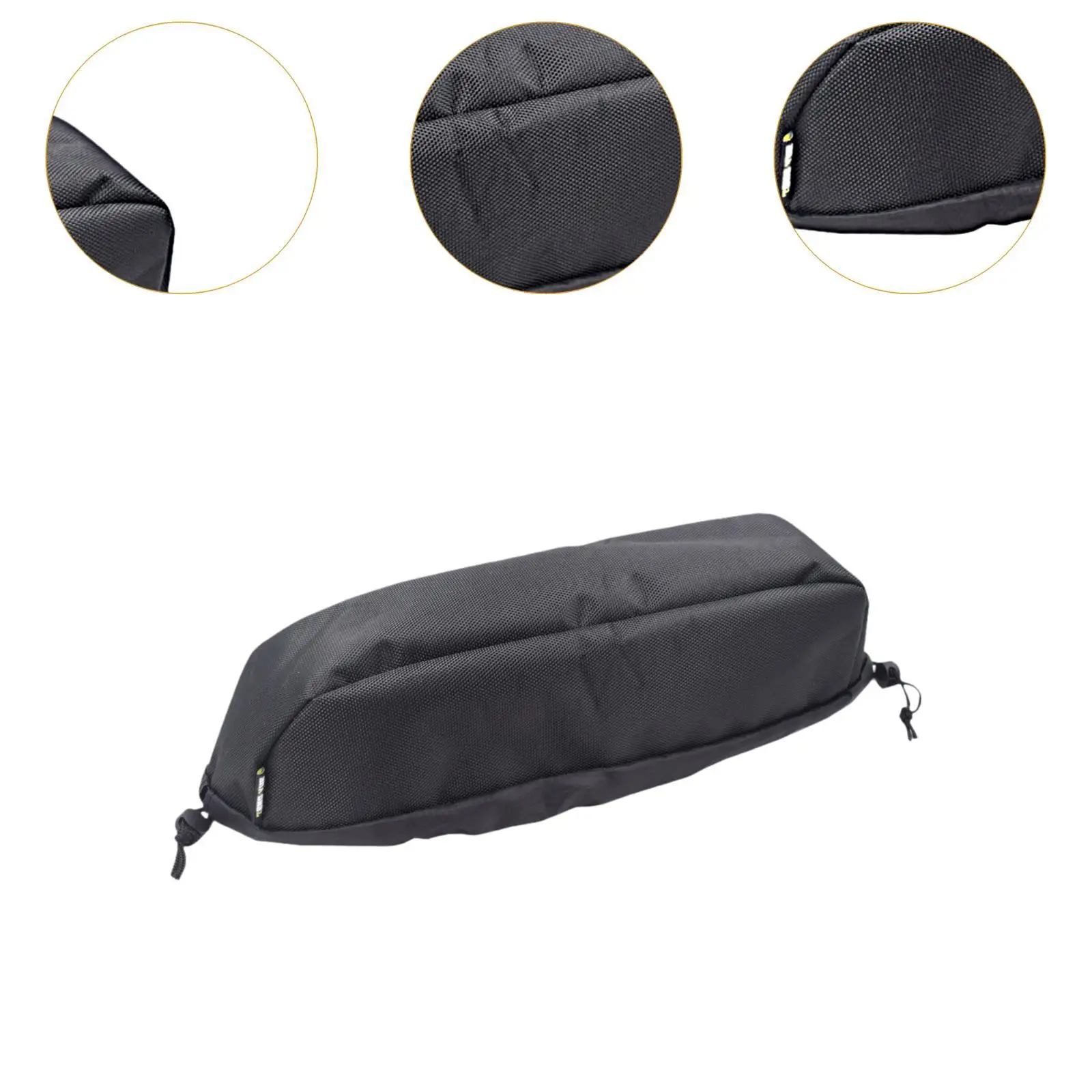 Bolsa para bateria de bicicleta elétrica, anti lama, fivelas elásticas ajustáveis, manga com cordão, mountain bike, neve, compacta, à prova de poeira