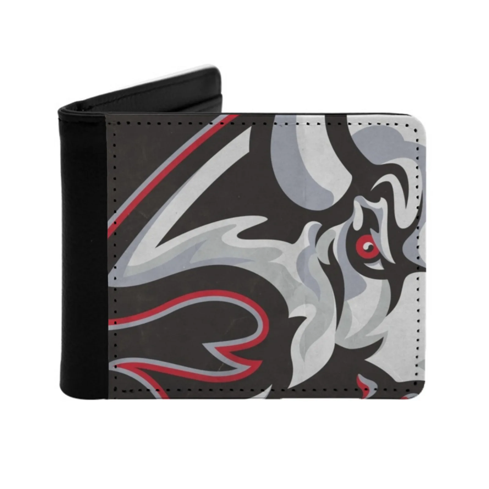 

Men Wallets Card Man Wallet Short Purse Bi-Fold Personalized Purses Ice Hockey Team Ice Hockey Team Personalized Print Vintage