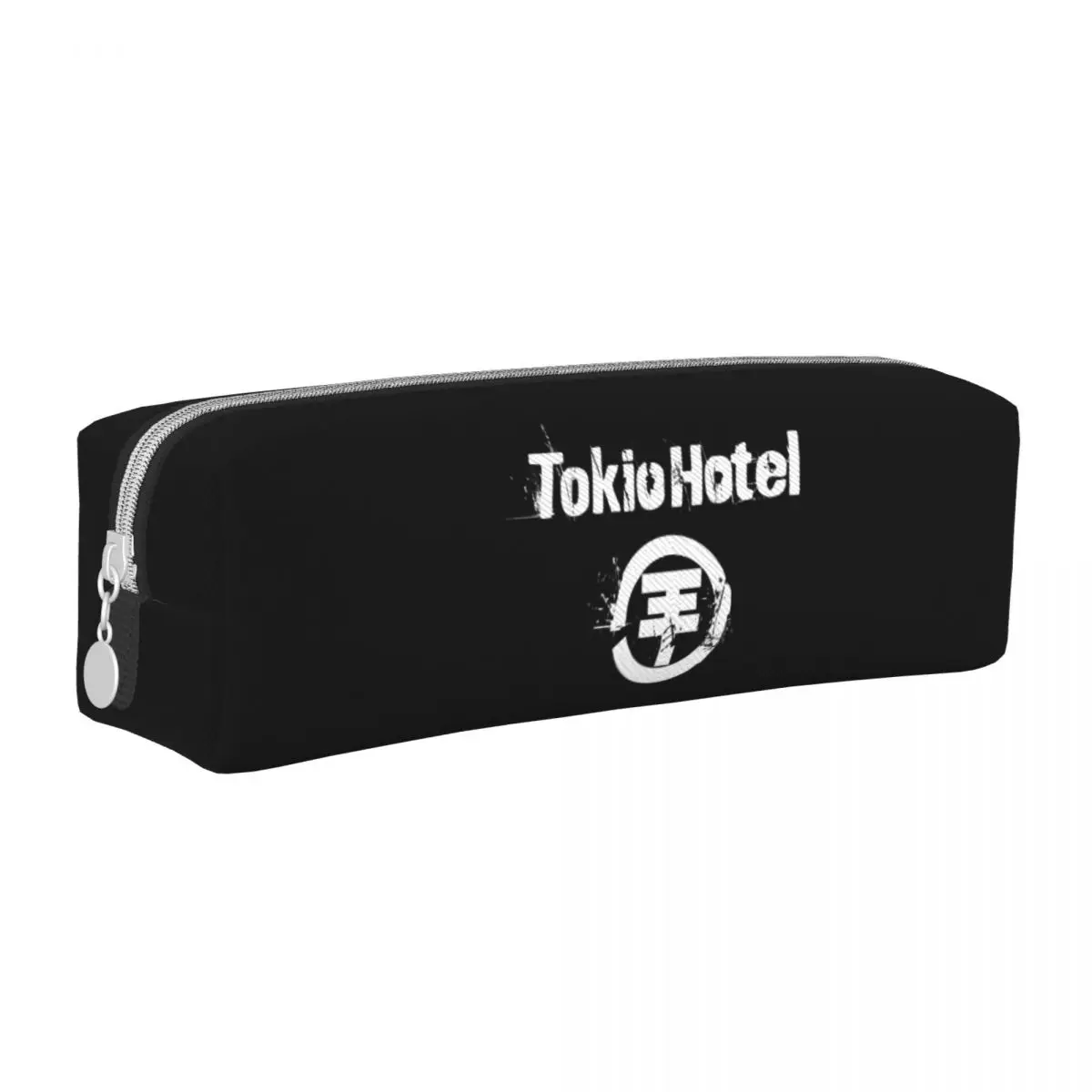 tokio hotel logo lapis case classic rock pen bolsa presente do estudante grande capacidade material escolar 01