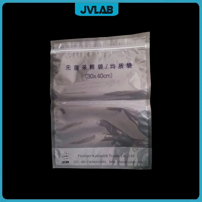 

Vertical Sterile Homogeneous Bag With Sealing Strip 30cm*40cm Aseptic Sampling Bag For 5.5L Sampler Homogenization PE Bag 50pcs