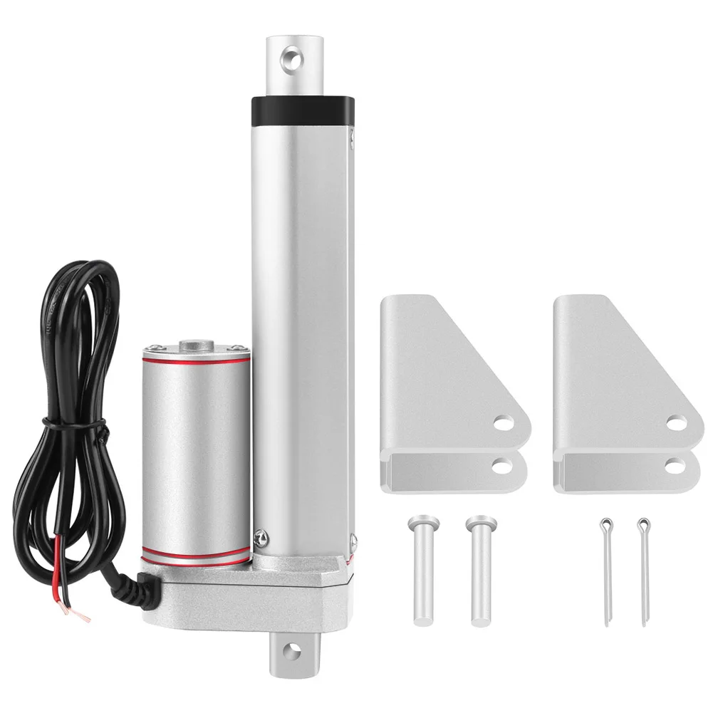 Curso de atuador linear elétrico de 150mm Atuador linear elétrico de linha reta 750N de alta serviço 24V