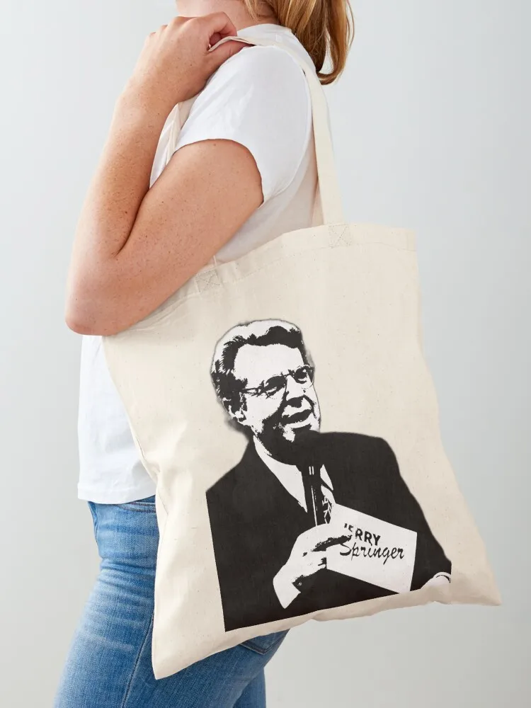 

Jerry Springer Show Death RIP Episode Dead Tote Bag handbag female bag supermarket folding bag hand bags