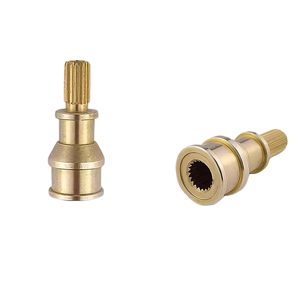 

Высокоточный латунный удлиненный шток клапана для смесителей, 20 зубцов, 7,6 мм, с накаткой, замена штока смесителя для ванной и кухни