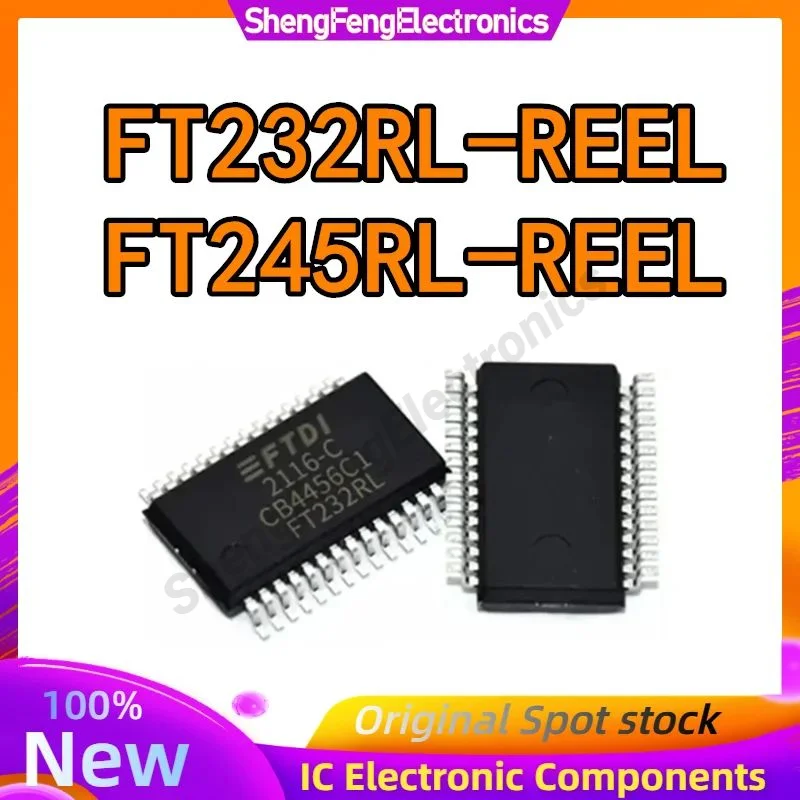 FT232RL-REEL FT245RL-REEL FT232RL FT232 FT IC USB Chip SSOP28 100% Neue Original auf lager