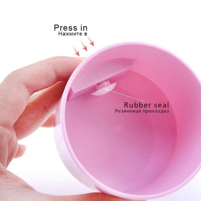 Eyelash Glue Storage Tank Container Adhesive Stand Activated Carbon Sealed Storage Holder Container Adhesive Makeup Tools Bulk