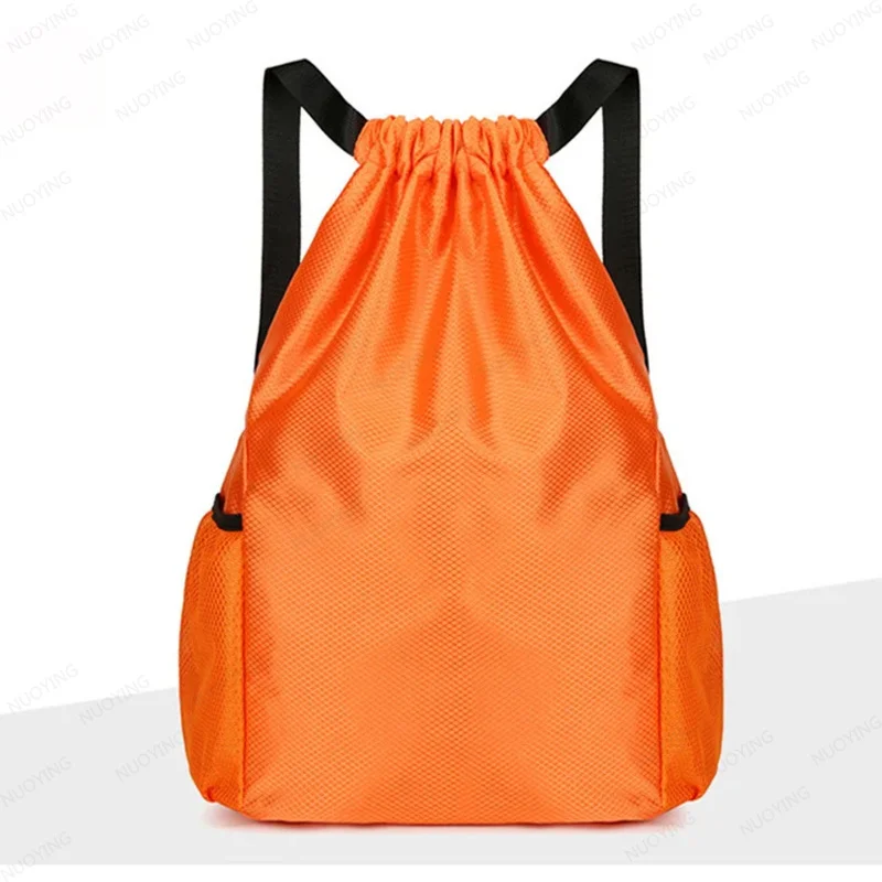 Sac à cordon léger et spacieux pour la salle de sport, la natation, la plage et le basketball, sac à dos décontracté pour tous les trajets