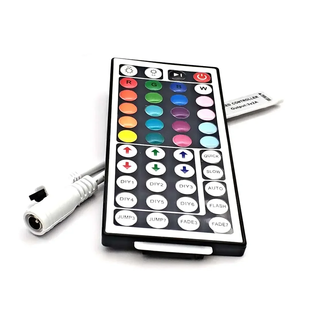 LED Strip RGB Controller Mini 3 24 44 Keys USB Connector IR Remote Control Dimmer for 5050 2835 RGB LED Strip Light TV Backlight - view 2