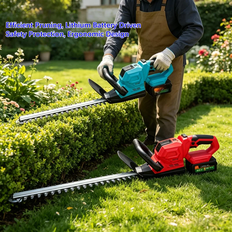 Upgraded Version Of Wireless Lithium Battery Pruning Shears For Greening Leaves, Garden Fence Shears, Electric Hedge Trimmer