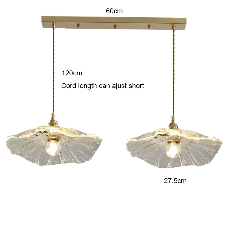 Multi-stijl groene glazen hanglamp eetkamer vintage plafondlamp glazen lampenkap moderne kroonluchter keukeneiland