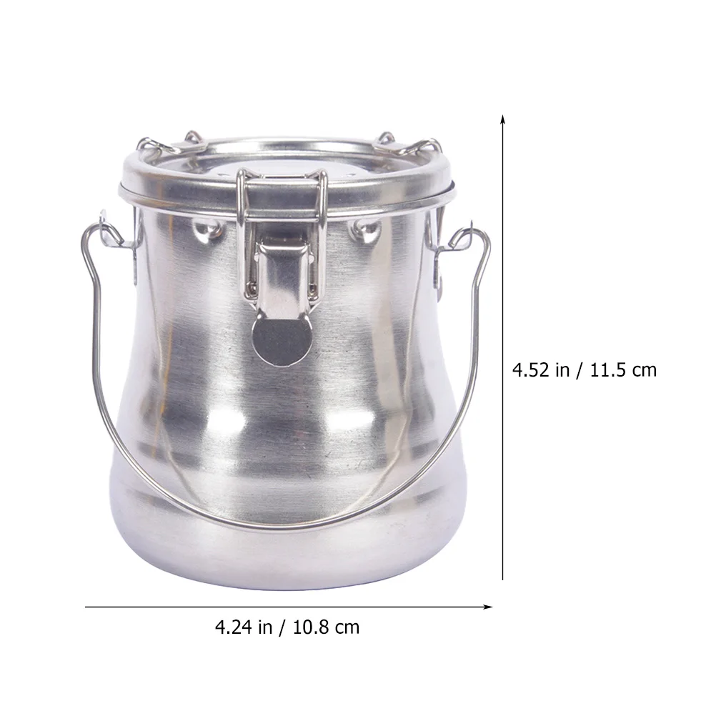 

Stainless Steel Oil Paint Brush Cleaning Bucket Multi-Function Portable Brush Washing Holder Lightweight Pen Washing Barrel For