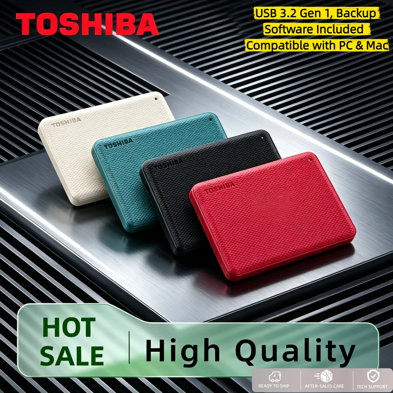 Toshiba Canvio Advanced V10 Portable External HDD 4TB 2TB 1TB USB 3 0 2 5 Slim Compact for Dell HP Lenovo Acer Laptop