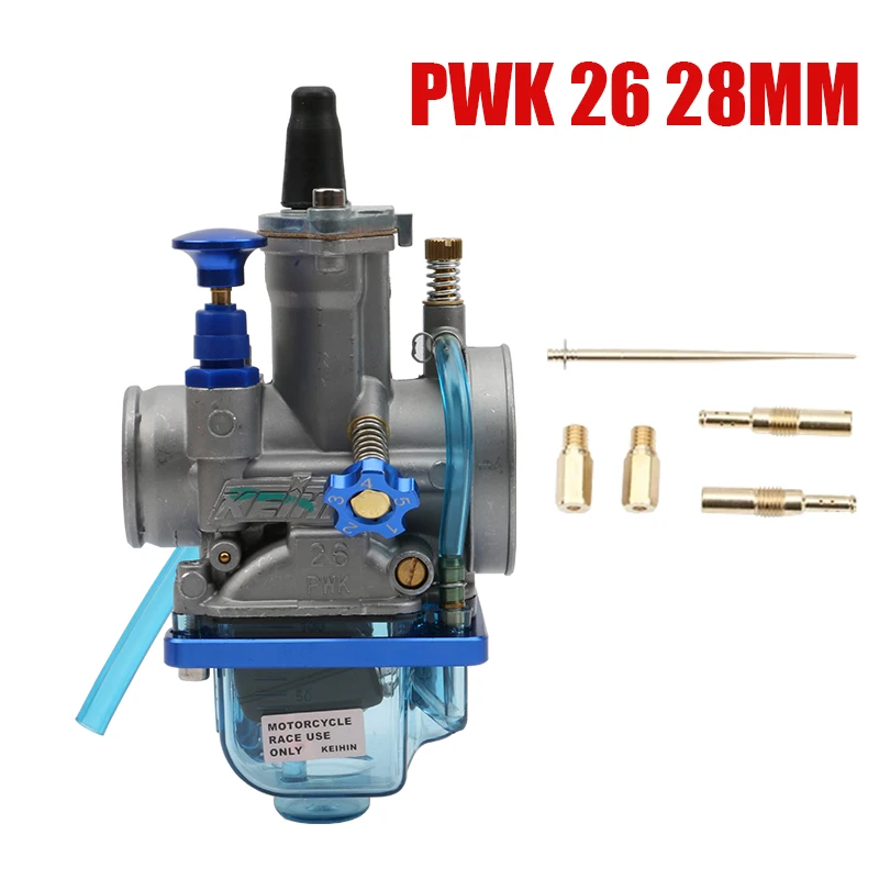 for Keihin PWK 26 28mm Scooters with Power Jet Motorcycle Carburetor Universal Accessories Dirt Bike  Motocross Racing view 2