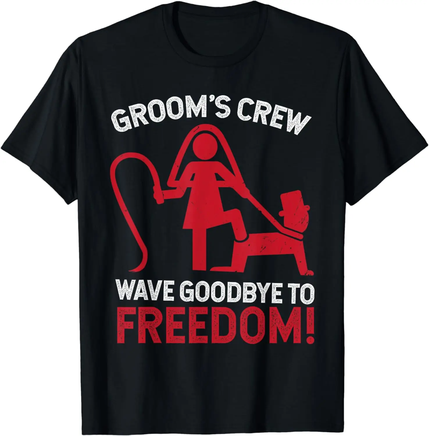 

Groom's Crew T Shirt | Groom Groomsmen Funny Bachelor Party T-Shirt for Wedding Party Oversized T Shirt Streetwear