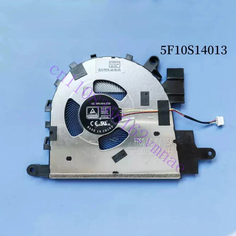 New for Lenovo IdeaPad 15IAU7 and 15ALC7 CPU Cooling Fan 5F10S14013