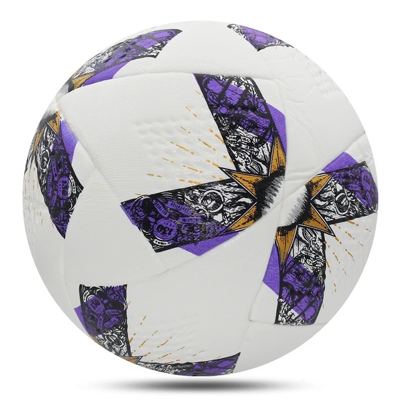 최신 축구 공 표준 크기 5 PU 소재 고품질 야외 스포츠 리그 경기 축구 훈련 공 futbol voetbal