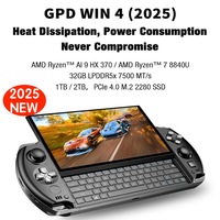 GPD WIN 4 WIN4 2024-2025 AMD HX370 /8840U 6 Inch Handheld Touch Screen Mini PC Laptop for Black Myth Wukong Game Player Console