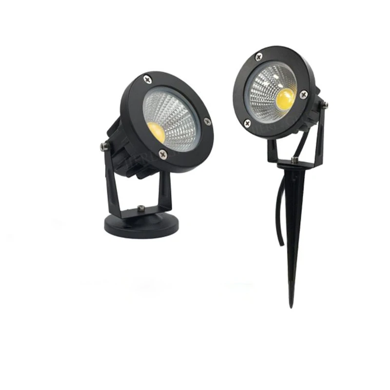 Luces de Navidad para exteriores IP65, luz de punto de decoración de césped de jardín doméstico, 5W, 9W, 12W, impermeable, luz de piso enchufable, AC110V220V12V