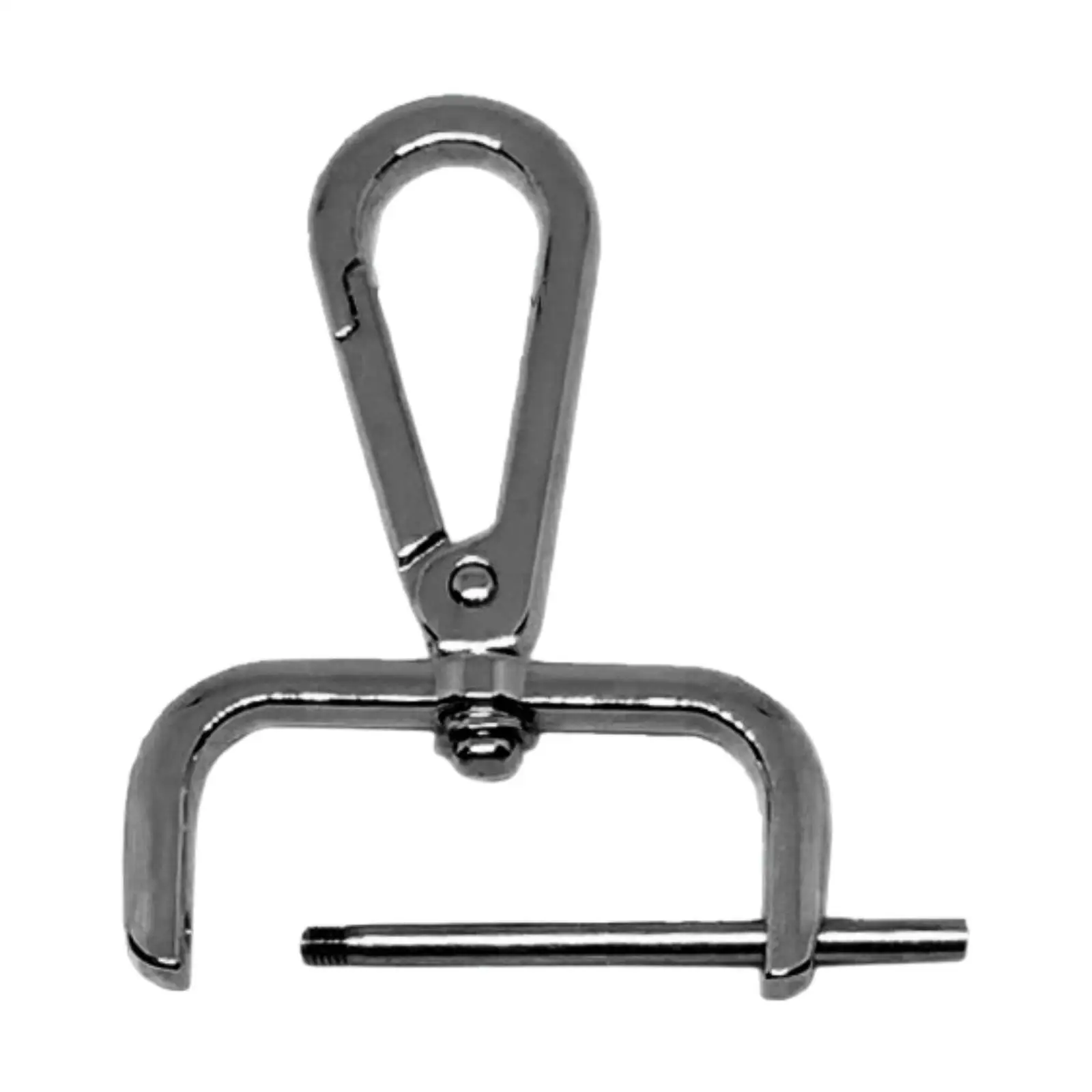 Detachable Snap Hook Swivel Clasp Removable Keychain Stylish Metal Lock Buckle Lightweight Practical Heavy Duty Bag Strap Buckle