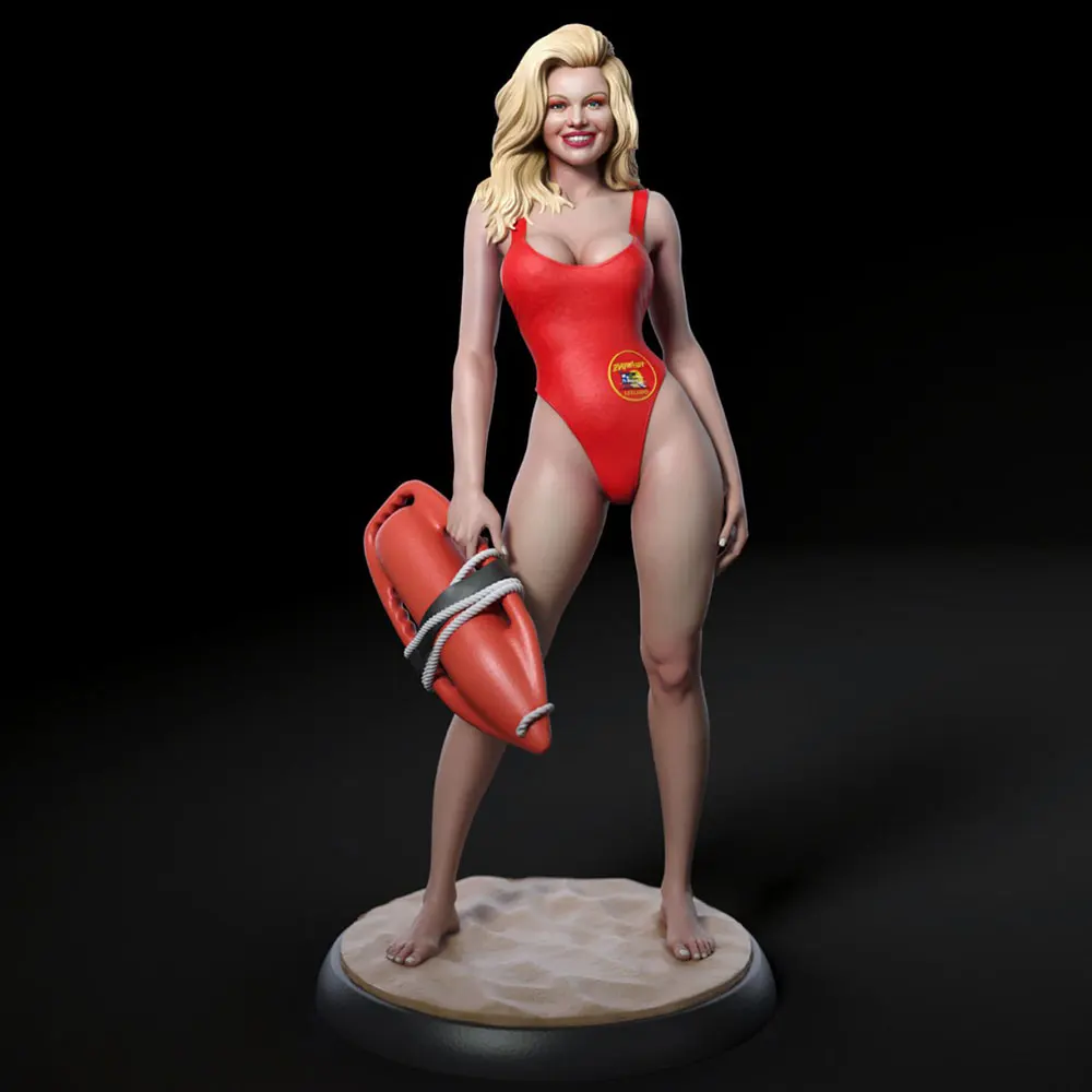 Miniatura resina 1/24 sin pintar – Figura de mascota para coleccionismo - imagen 3