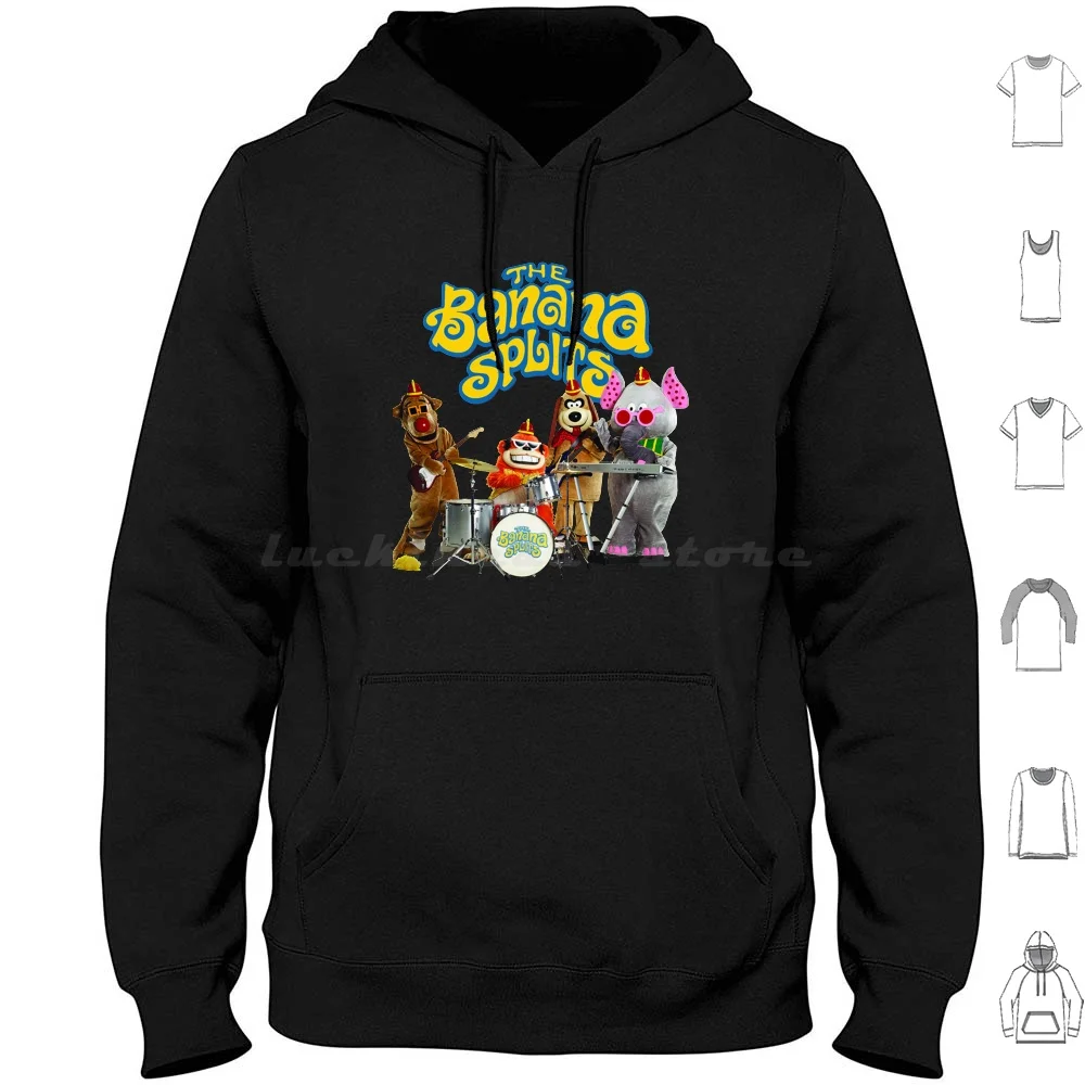 The Banana Splits Racerback Hoodies Long Sleeve The Banana Splits