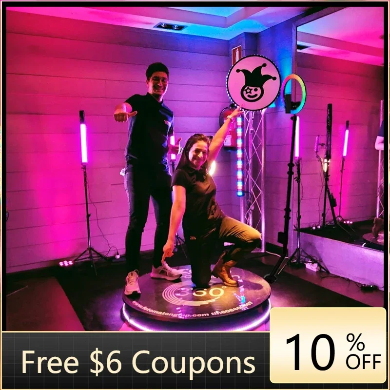 

customized products 360 Photo Booth Birthday and Party 360 Video Booth Portable 360 Photo Booth Aut