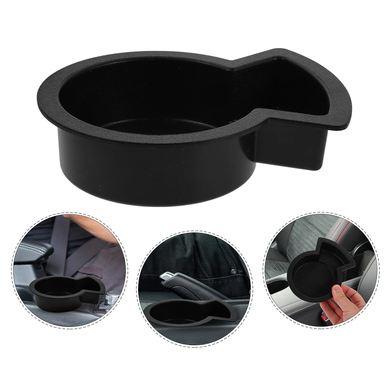 

Car Rv Cup Holder Ashes Tray Multi-Functional Durable Drink Holder Stable Interior Accessories for Trucks Boats Yachts