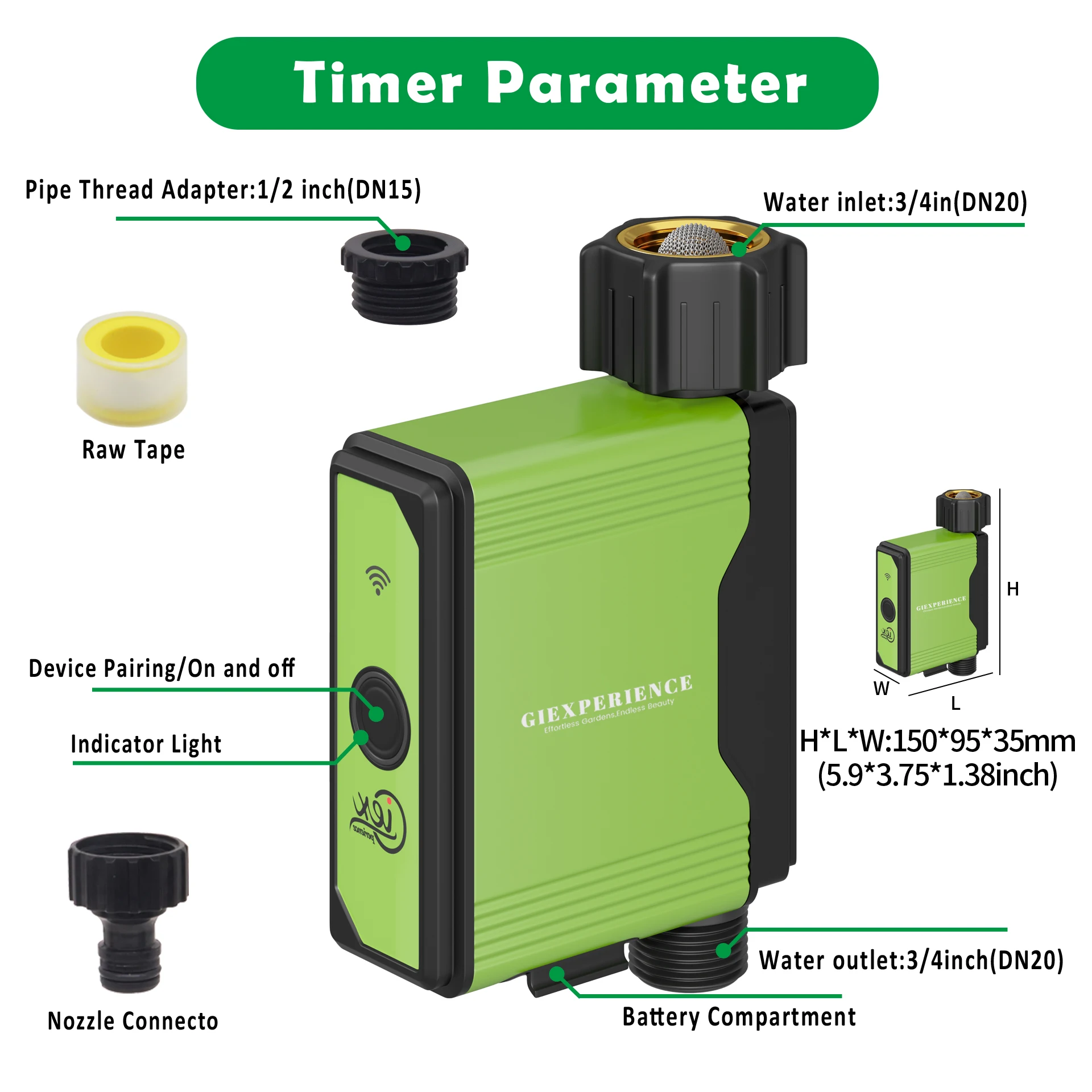 WIFI ZIGBEE Garden Watering Timer Smart Sprinkler Drip Irrigation System Built-in Water Flow Recorder Controller TUYA