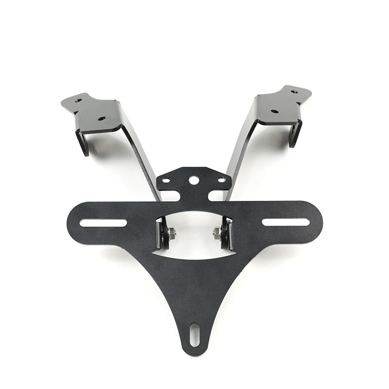 

For Chunfeng 450MT modified license plate frame upturned short tail foldable rear license plate turn signal fixing accessories