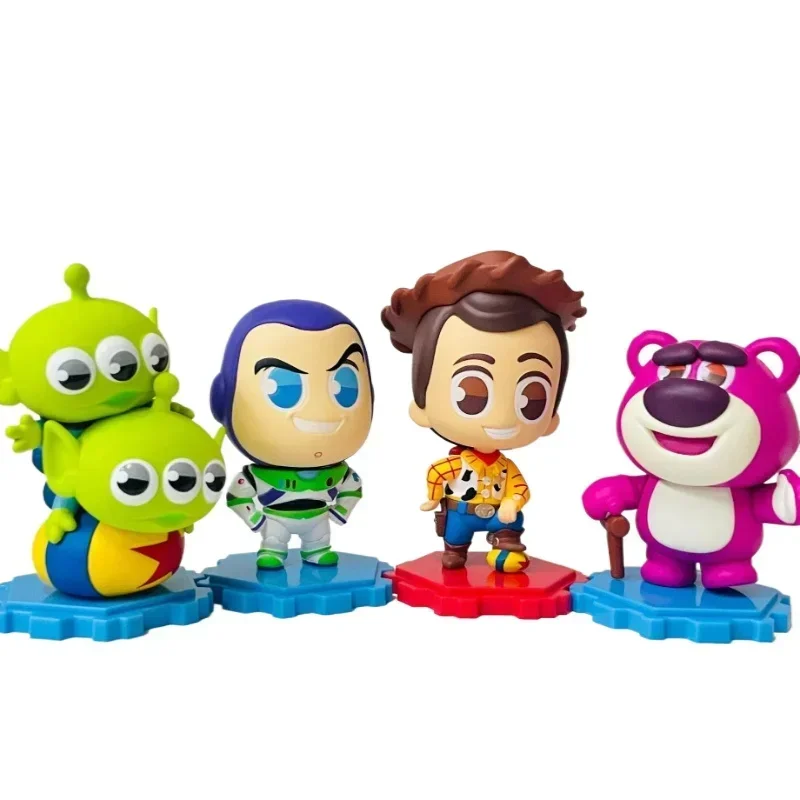 

Disney Toy Story Woody Buss Lightyear Alien Action Figure Anime Decoration Collection Desktop Model Ornaments Kid Birthday Gift