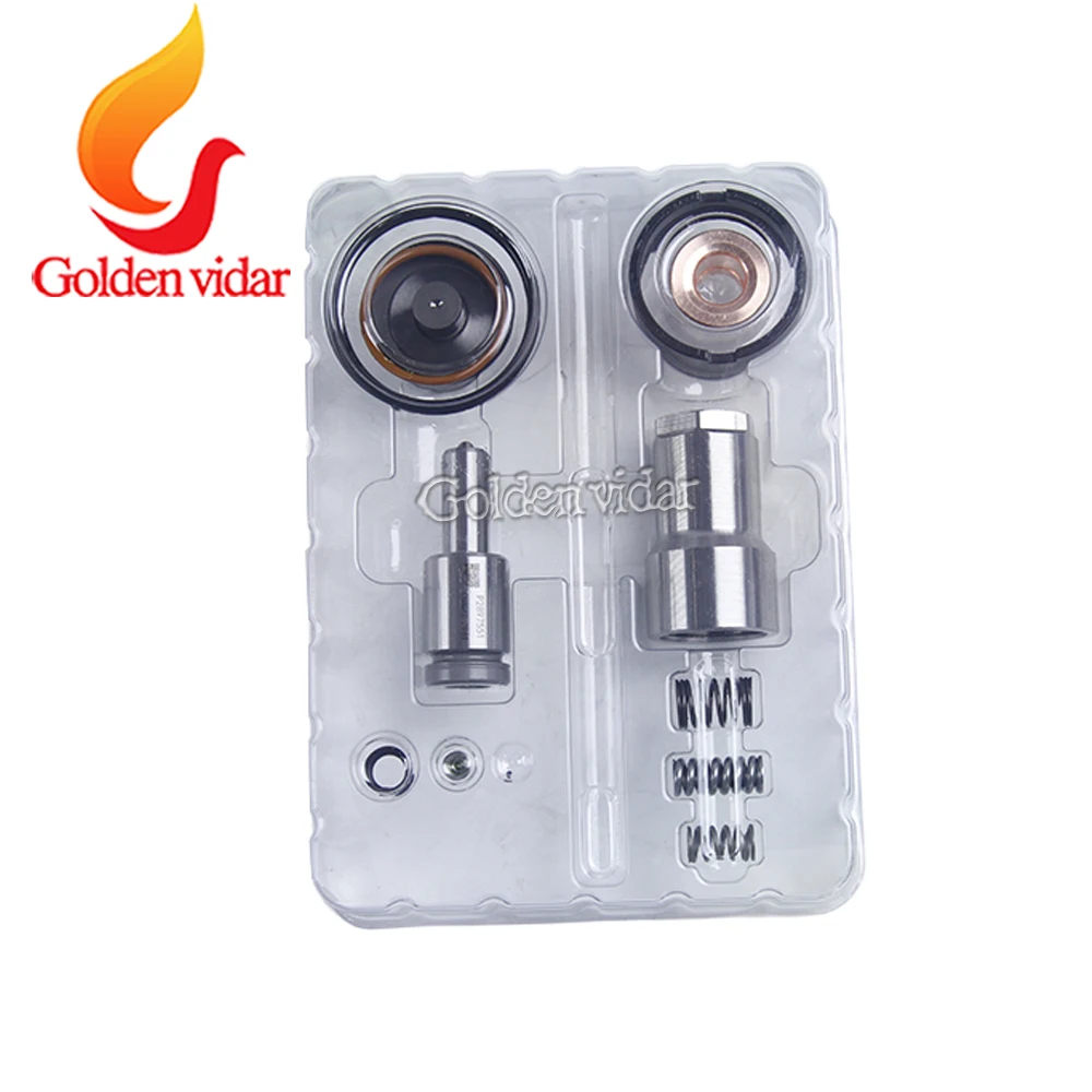 6 pcs/lot repair kit Common Rail Injector XPI Injector DC 13/16 2086663 2057401,nozzle cap sealing ring