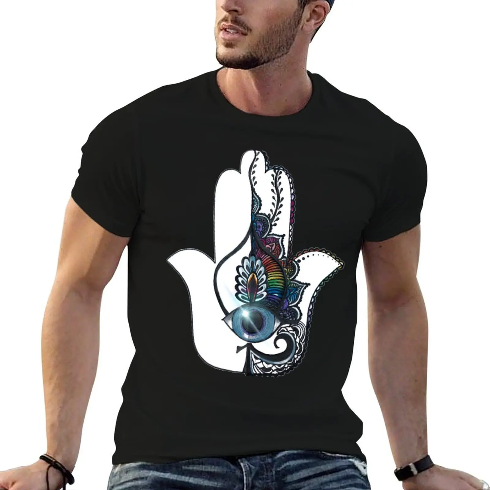 Third Eye Opening Art T-Shirt cotton t shirt pack man t shirt graphic man t shirt cotton T-shirt