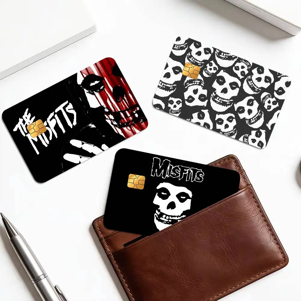 Die Die My Darling Misfits Anmie   Anime Credit Card Skin Stickers For Bank Card Bus Metro Card Sticker Waterproof Women