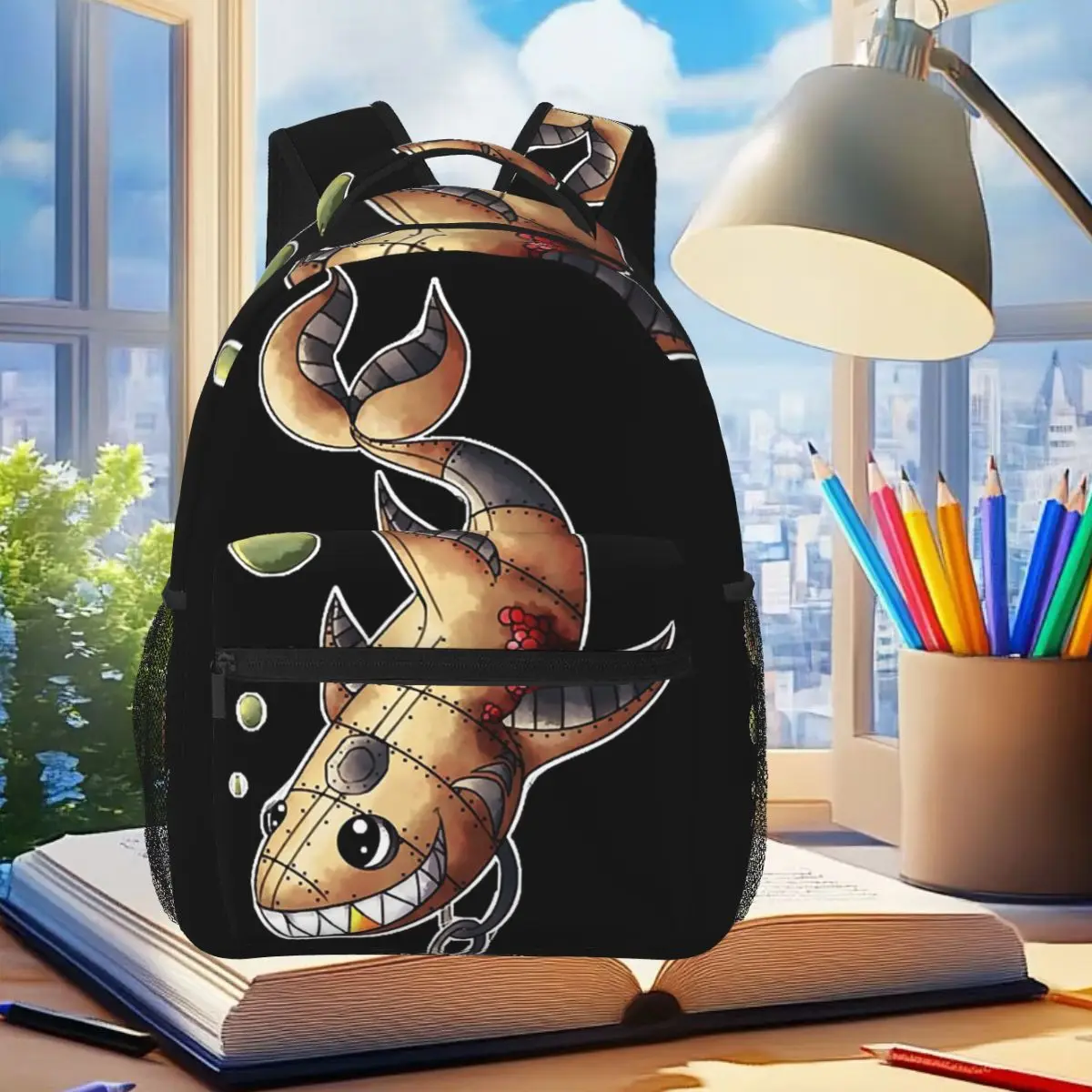 

Clanker - Banjo Kazooie Student Backpack School Bag Hiking Travel Daypack for Boys Girls Fashion Bookbag Shoulder Bags