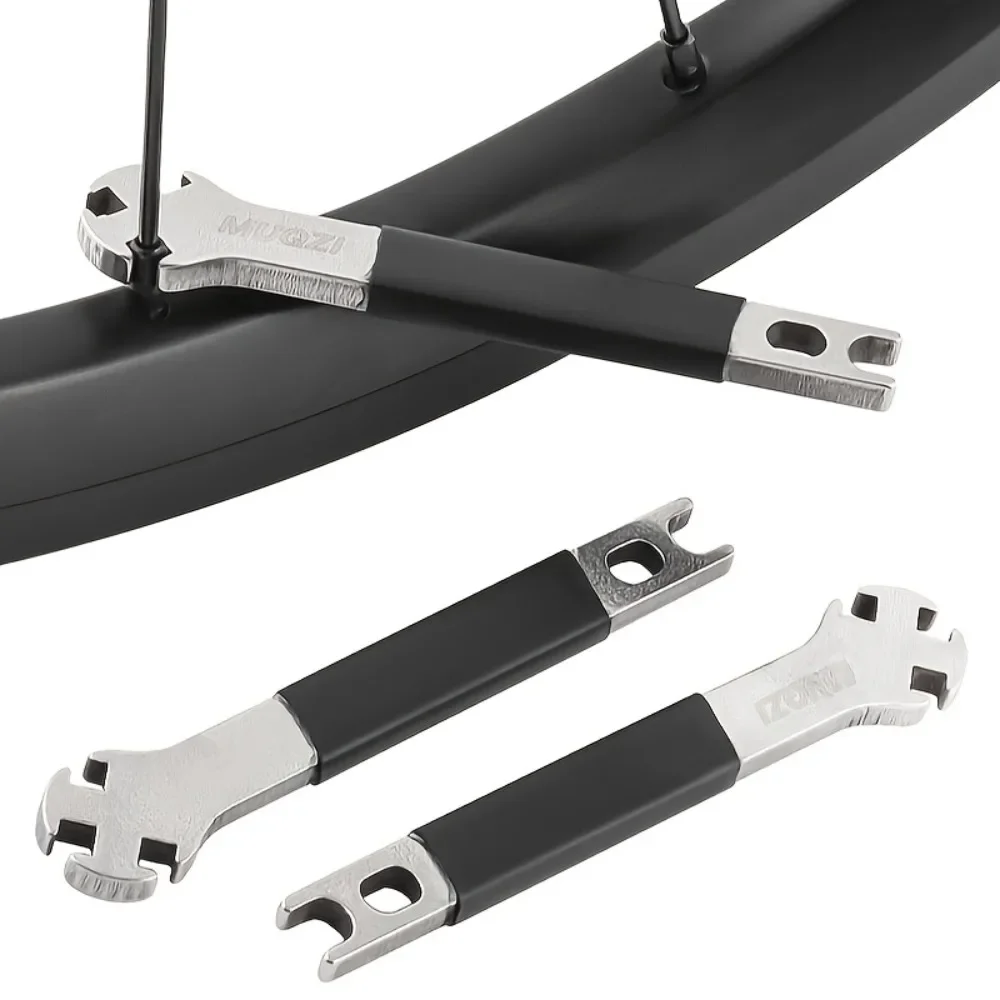 

High Quality Bicycle Spoke Wrench for Easy Spoke Adjustment and Replacement on Mountain Road Bikes Durable Tool